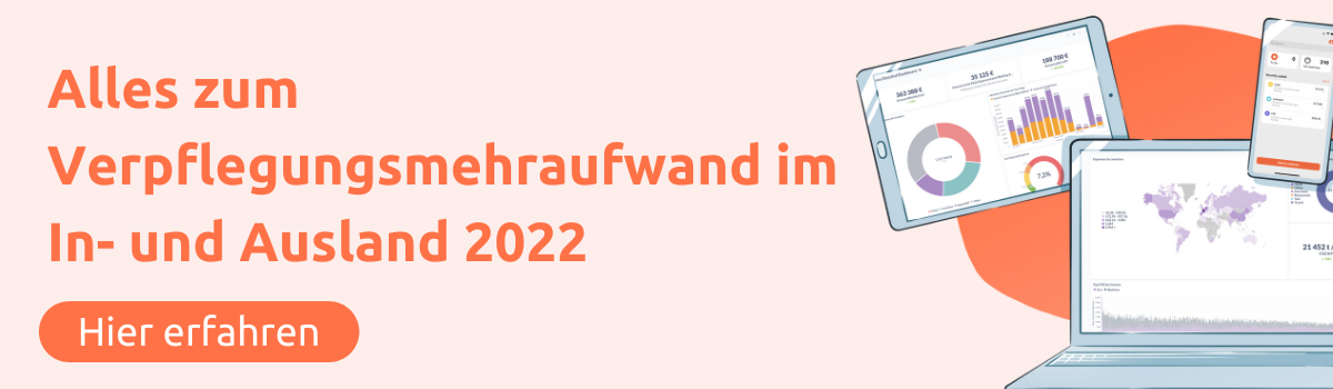 Alles zum Verpflugungsmehraufwand 2022